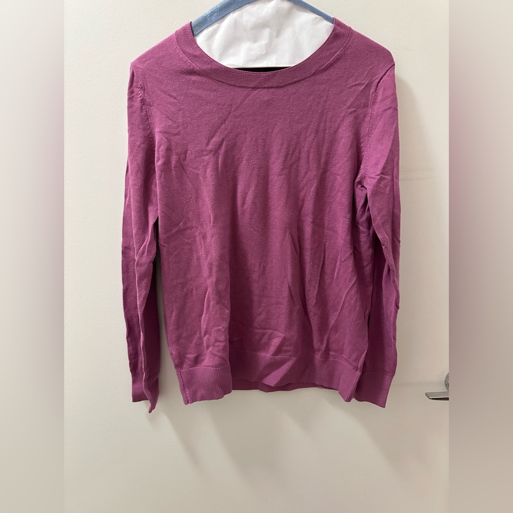 Banana republic forever sweater purple size M